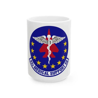 82d Medical Support Squadron (U.S. Air Force) White Coffee Mug 15oz - Go Mug Yourself