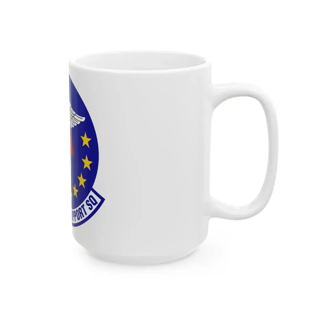 82d Medical Support Squadron (U.S. Air Force) White Coffee Mug - Go Mug Yourself