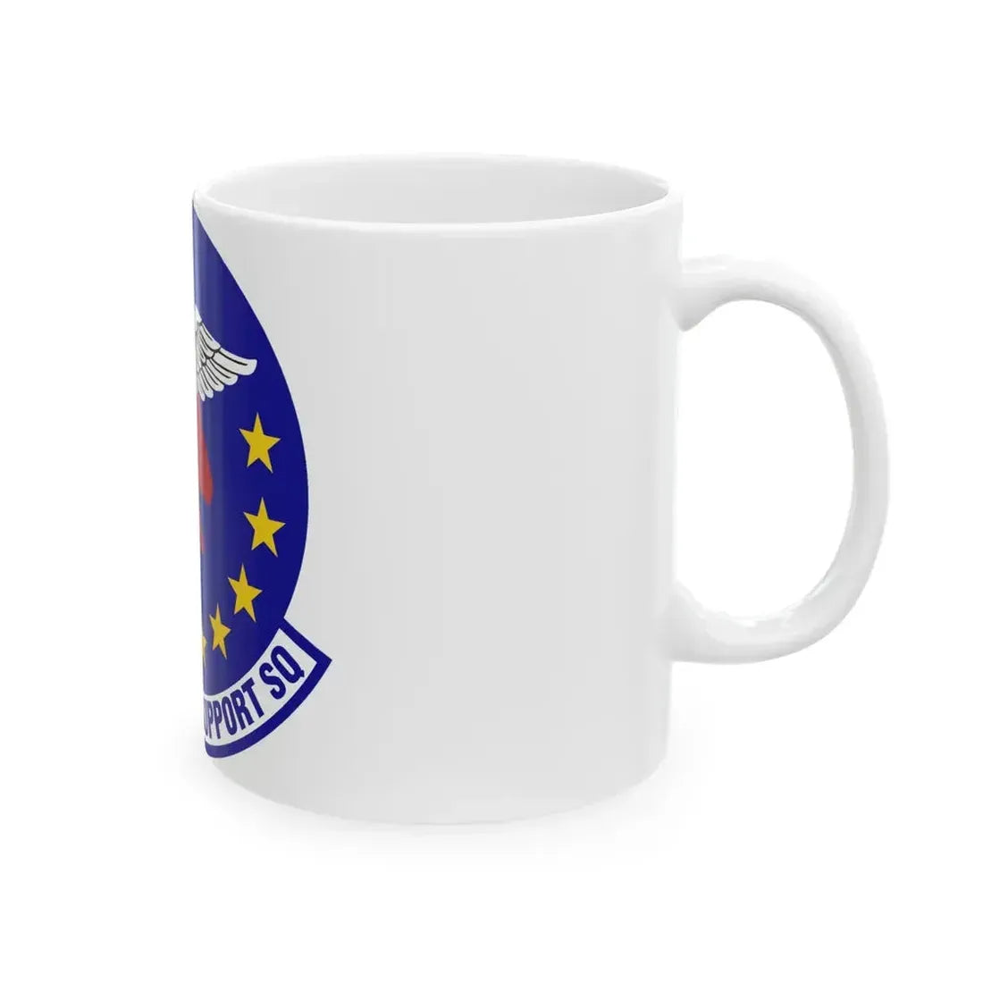 82d Medical Support Squadron (U.S. Air Force) White Coffee Mug - Go Mug Yourself