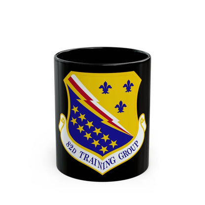 82d Training Group (U.S. Air Force) Black Coffee Mug-11oz-Go Mug Yourself