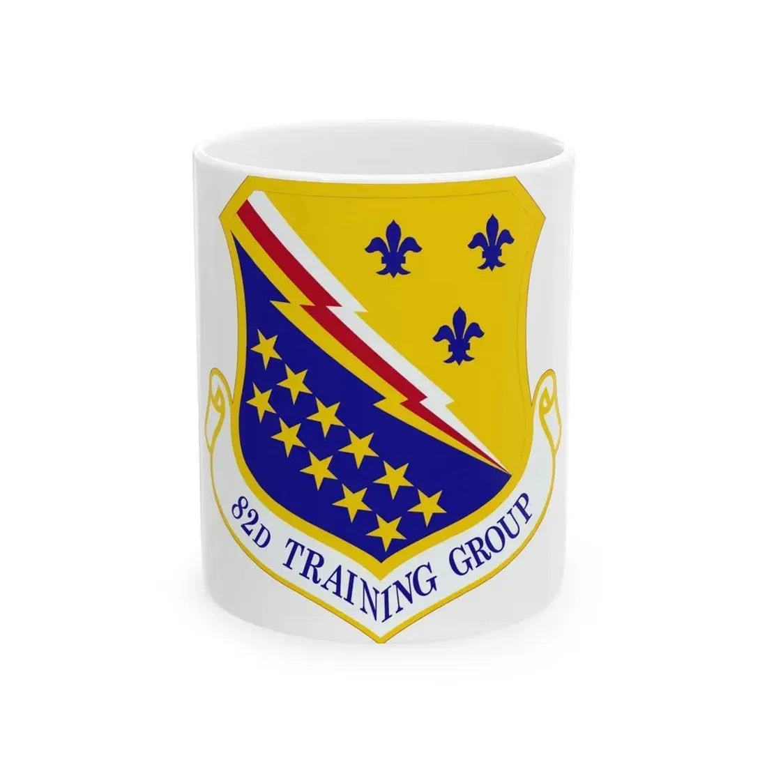 82d Training Group (U.S. Air Force) White Coffee Mug 11oz - Go Mug Yourself