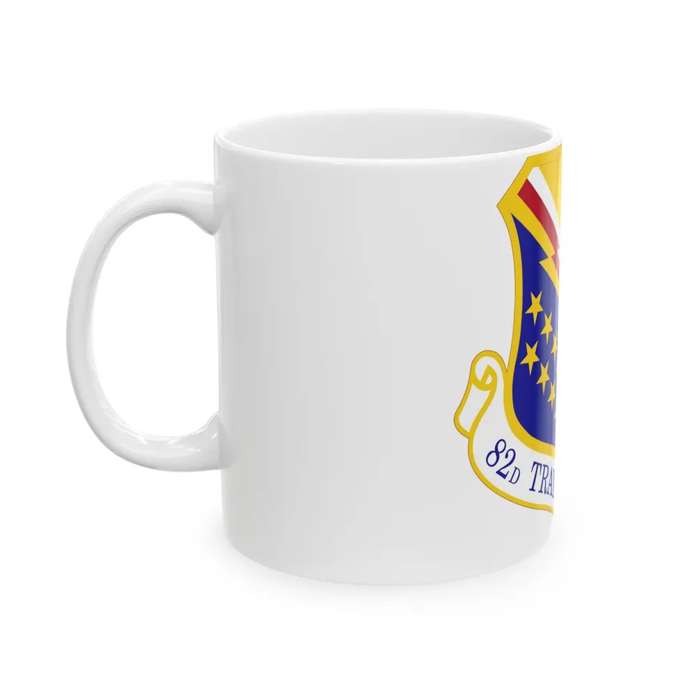 82d Training Wing (U.S. Air Force) White Coffee Mug-Go Mug Yourself