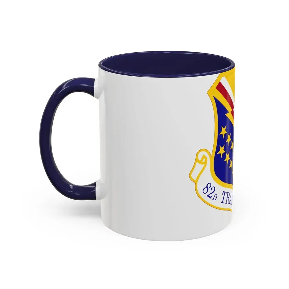 82d Training Wing (U.S. Air Force) Accent Coffee Mug - Go Mug Yourself