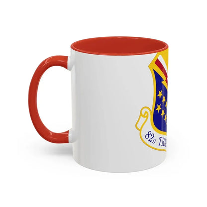 82d Training Wing (U.S. Air Force) Accent Coffee Mug - Go Mug Yourself