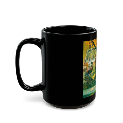 Building the Doctor's Addition - Black Coffee Mug-Go Mug Yourself