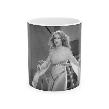 Fay Wray #26 (Vintage Female Icon) White Coffee Mug-11oz-Go Mug Yourself