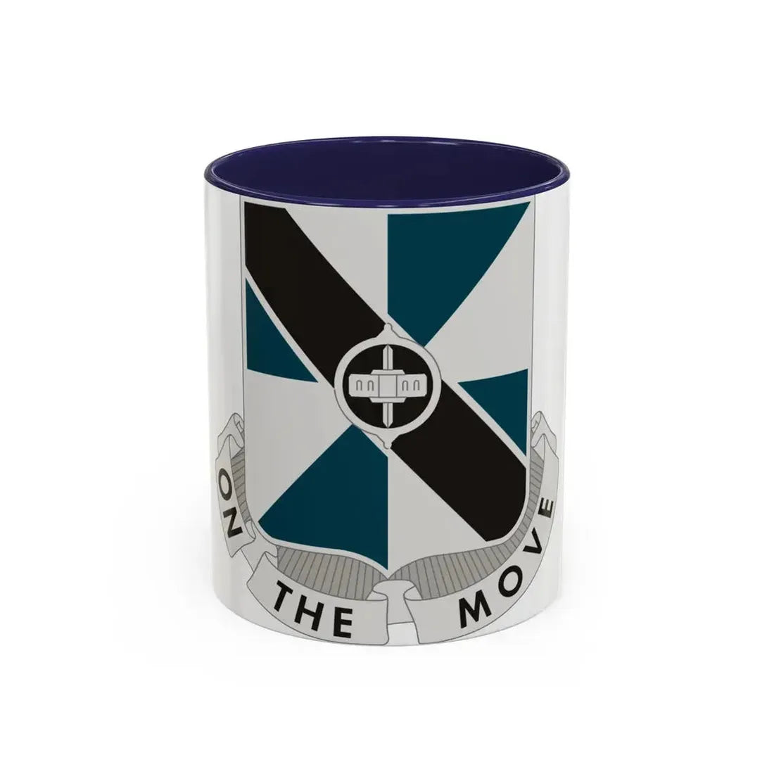 83 Aviation Battalion (U.S. Army) Accent Coffee Mug 11oz Navy - Go Mug Yourself