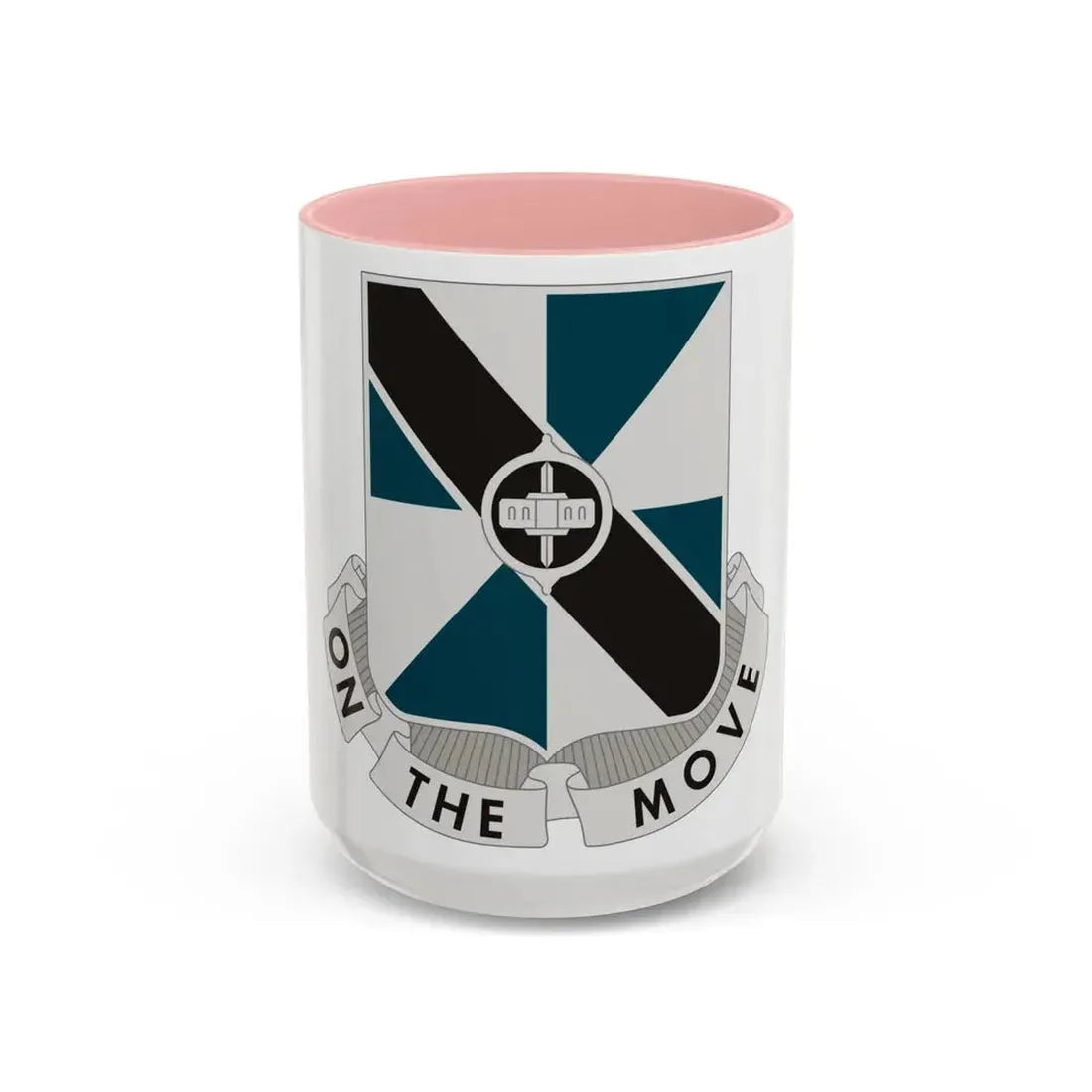 83 Aviation Battalion (U.S. Army) Accent Coffee Mug 15oz Pink - Go Mug Yourself