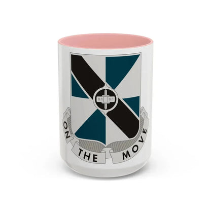 83 Aviation Battalion (U.S. Army) Accent Coffee Mug 15oz Pink - Go Mug Yourself