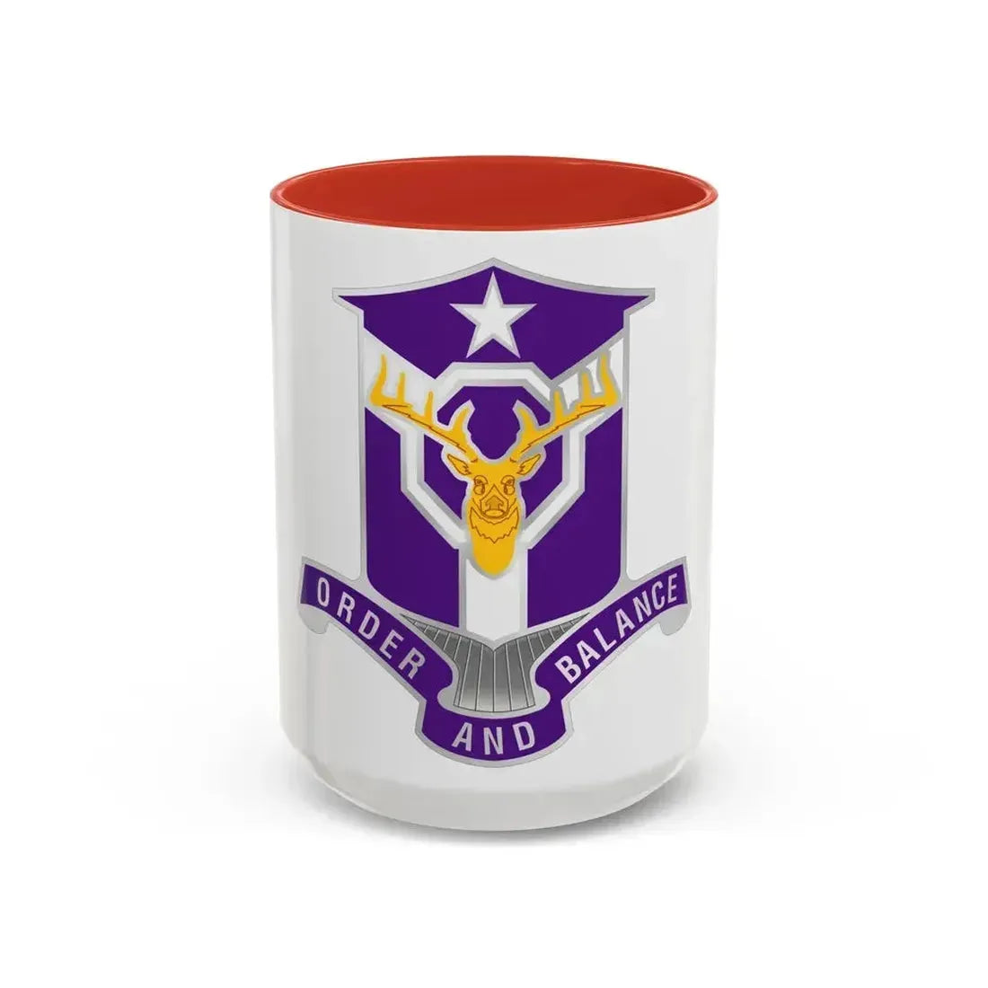 83 Civil Affairs Battalion (U.S. Army) Accent Coffee Mug 15oz Red - Go Mug Yourself
