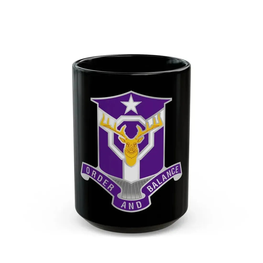 83 Civil Affairs Battalion (U.S. Army) Black Coffee Mug 15oz - Go Mug Yourself