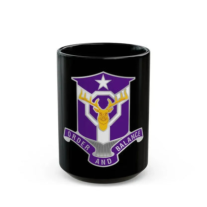 83 Civil Affairs Battalion (U.S. Army) Black Coffee Mug 15oz - Go Mug Yourself