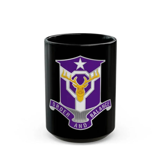 83 Civil Affairs Battalion (U.S. Army) Black Coffee Mug 15oz - Go Mug Yourself
