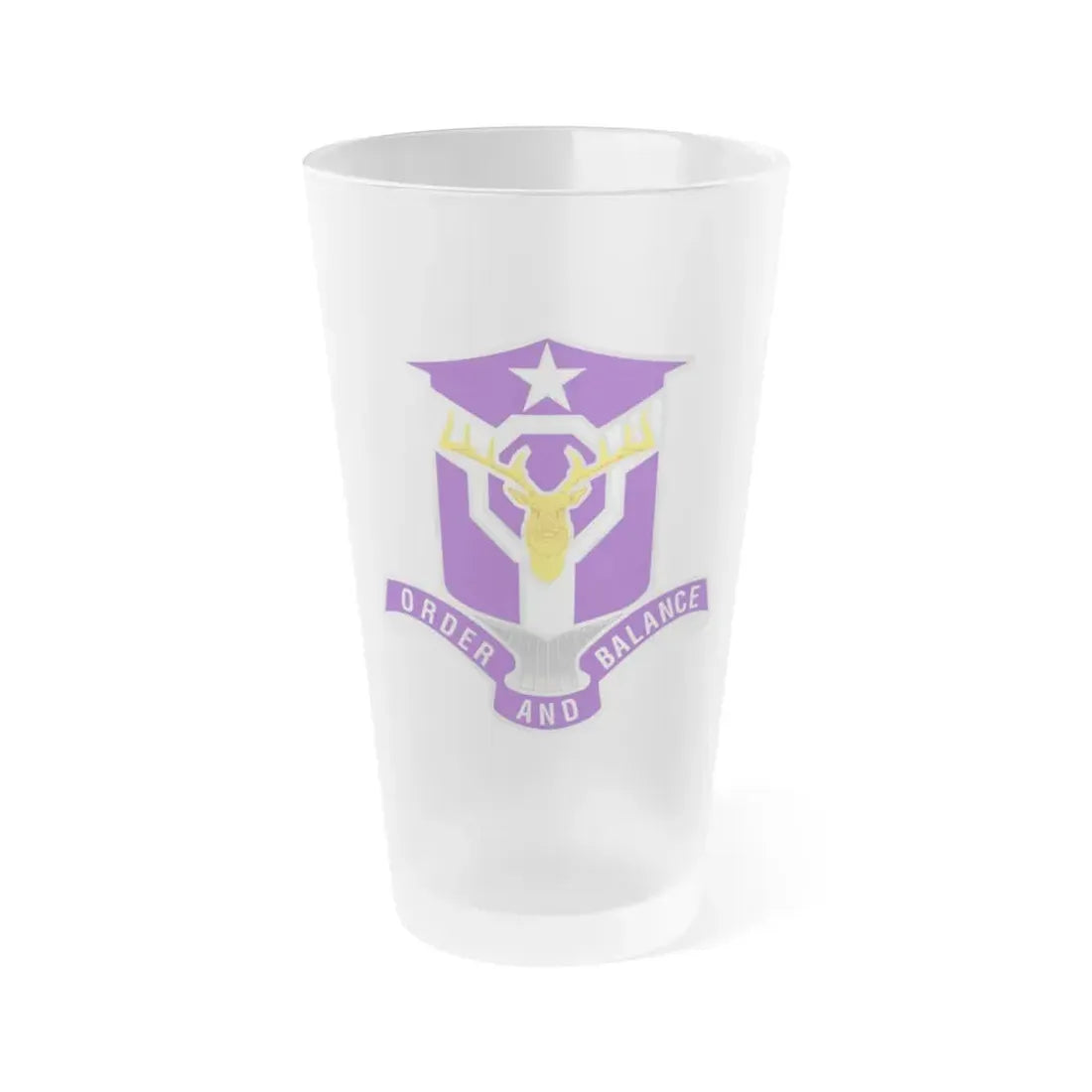 83 Civil Affairs Battalion (U.S. Army) Frosted Pint Glass 16oz Default Title - Go Mug Yourself
