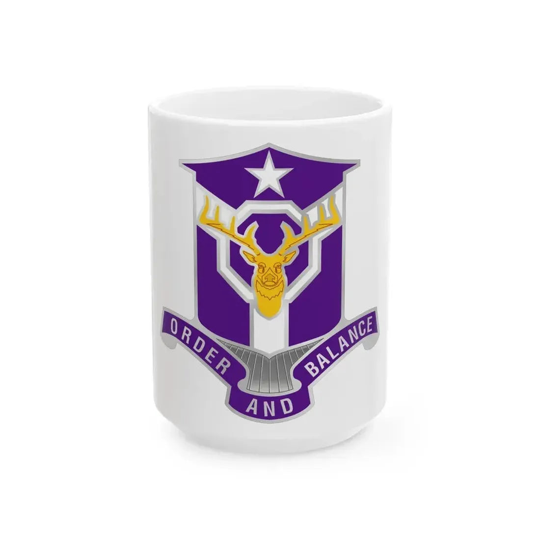 83 Civil Affairs Battalion (U.S. Army) White Coffee Mug 15oz - Go Mug Yourself