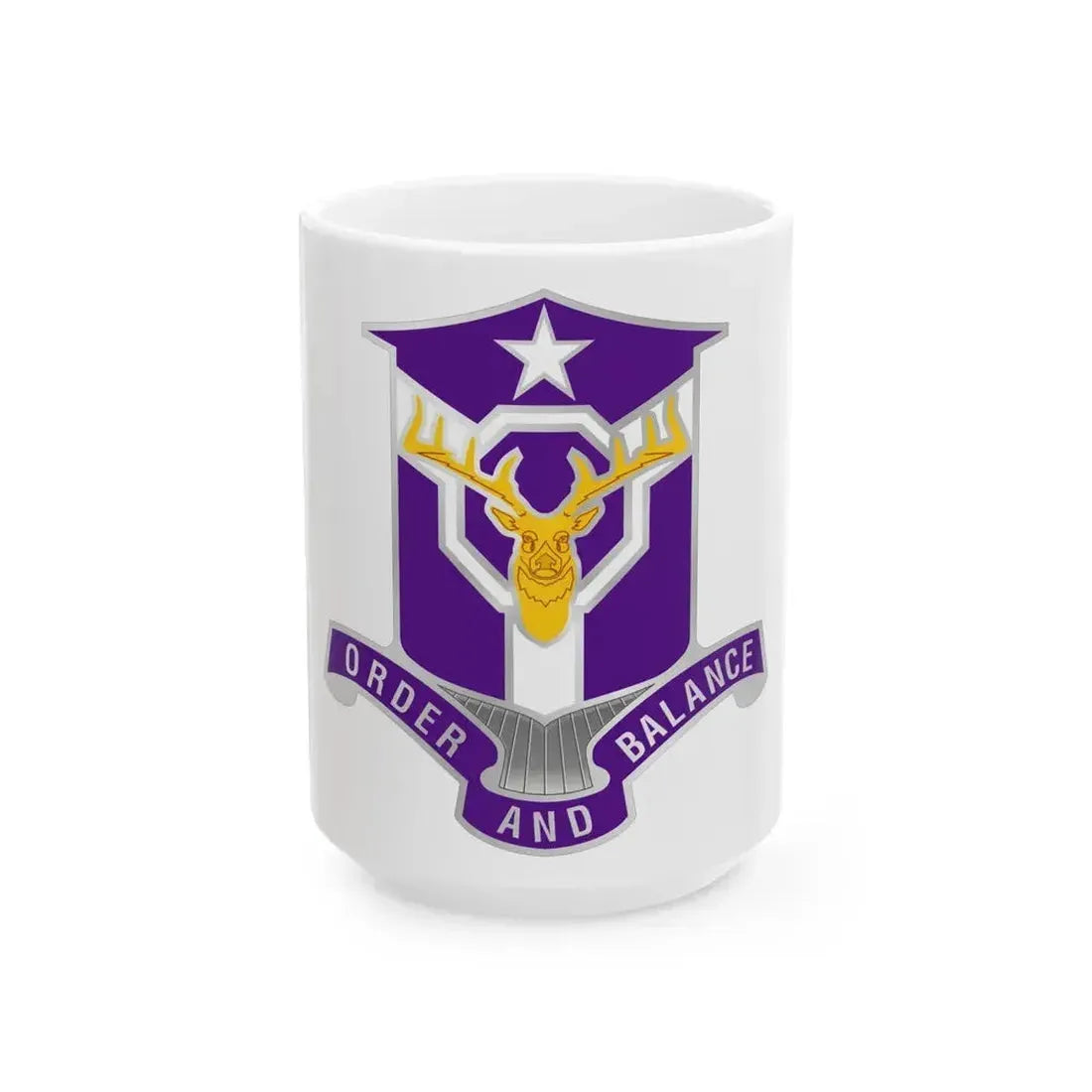 83 Civil Affairs Battalion (U.S. Army) White Coffee Mug 15oz - Go Mug Yourself