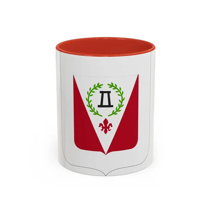 83 Engineer Battalion 2 (U.S. Army) Accent Coffee Mug 11oz Red - Go Mug Yourself