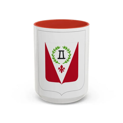83 Engineer Battalion 2 (U.S. Army) Accent Coffee Mug 15oz Red - Go Mug Yourself