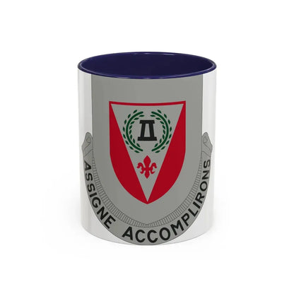 83 Engineer Battalion (U.S. Army) Accent Coffee Mug 11oz Navy - Go Mug Yourself