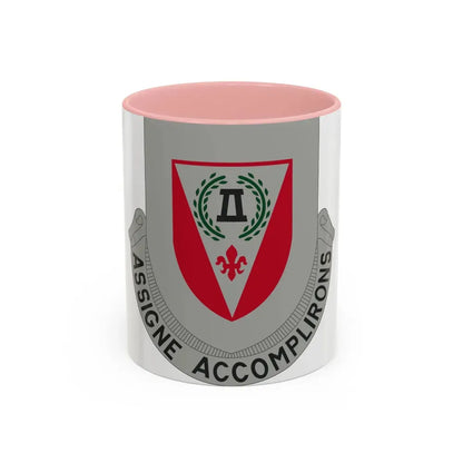 83 Engineer Battalion (U.S. Army) Accent Coffee Mug 11oz Pink - Go Mug Yourself