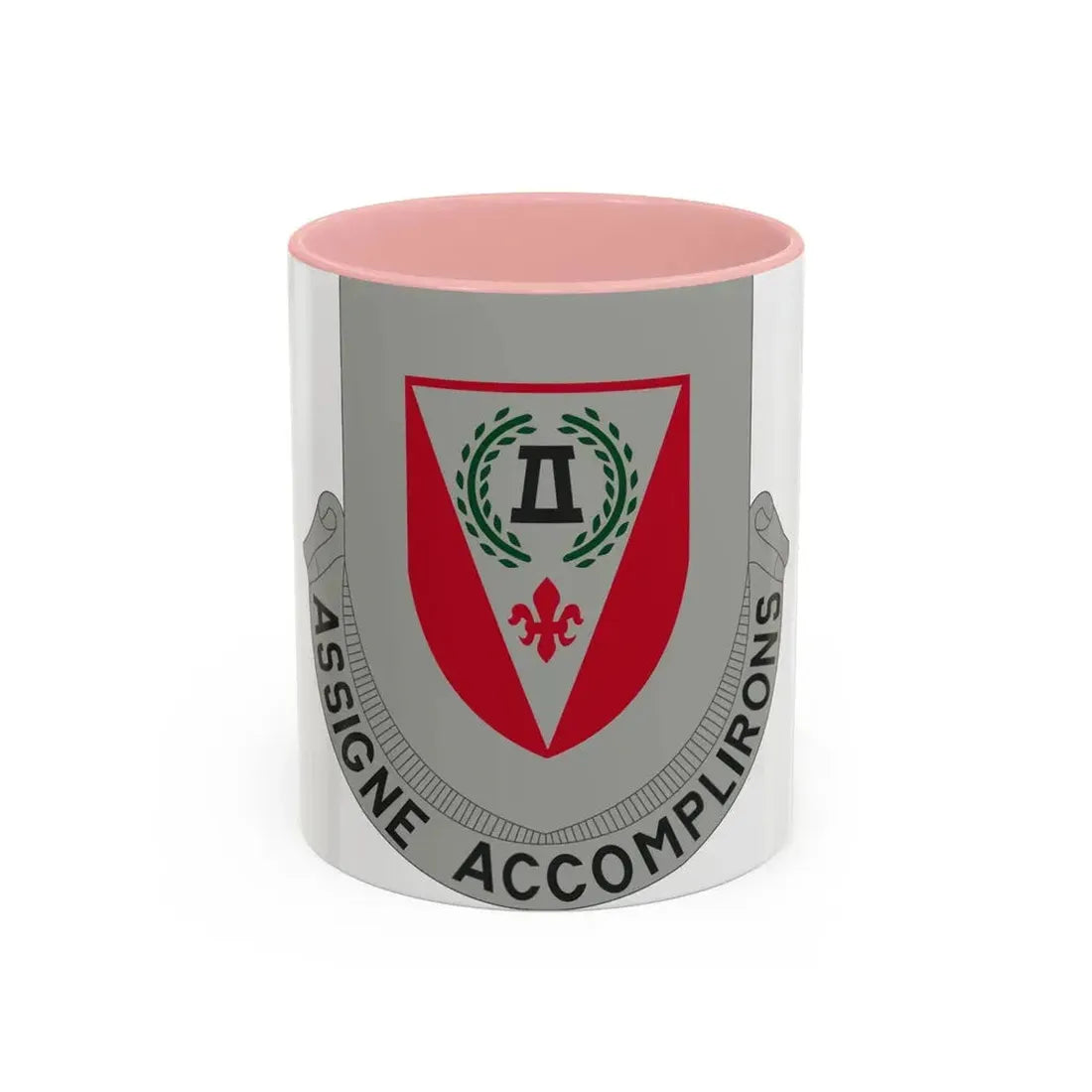 83 Engineer Battalion (U.S. Army) Accent Coffee Mug 11oz Pink - Go Mug Yourself