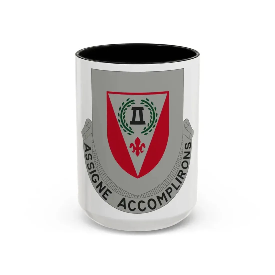 83 Engineer Battalion (U.S. Army) Accent Coffee Mug 15oz Black - Go Mug Yourself