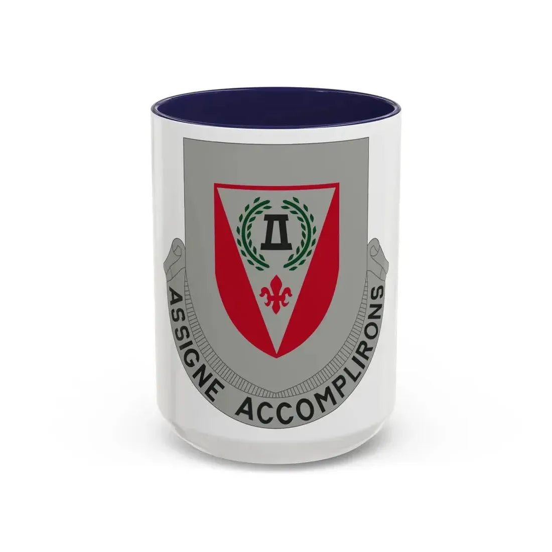 83 Engineer Battalion (U.S. Army) Accent Coffee Mug 15oz Navy - Go Mug Yourself
