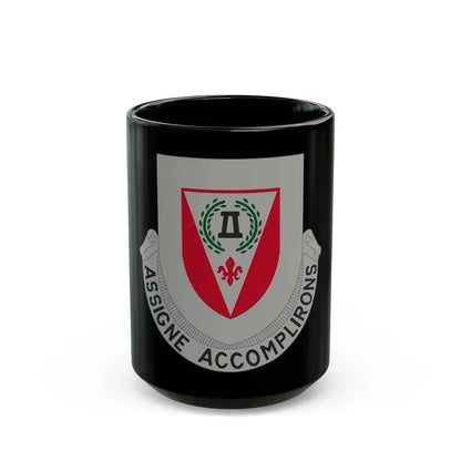83 Engineer Battalion (U.S. Army) Black Coffee Mug 15oz - Go Mug Yourself