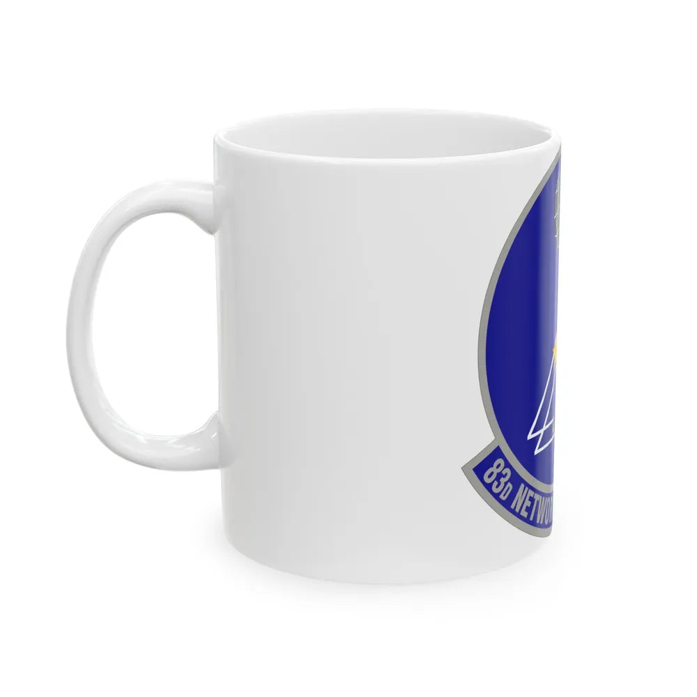 83 Network Operations Squadron ACC (U.S. Air Force) White Coffee Mug-Go Mug Yourself