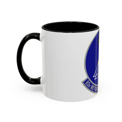 83 Network Operations Squadron ACC (U.S. Air Force) Accent Coffee Mug - Go Mug Yourself
