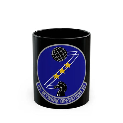 83 Network Operations Squadron ACC (U.S. Air Force) Black Coffee Mug 11oz - Go Mug Yourself