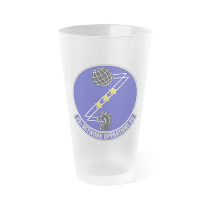 83 Network Operations Squadron ACC (U.S. Air Force) Frosted Pint Glass 16oz 16oz Frosted - Go Mug Yourself