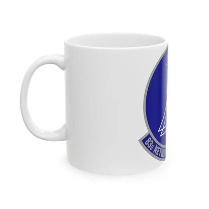83 Network Operations Squadron ACC (U.S. Air Force) White Coffee Mug - Go Mug Yourself