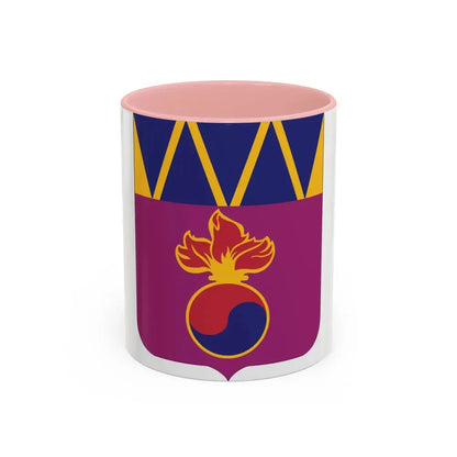 83 Ordnance Battalion 2 (U.S. Army) Accent Coffee Mug 11oz Pink - Go Mug Yourself