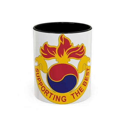 83 Ordnance Battalion (U.S. Army) Accent Coffee Mug 11oz Black - Go Mug Yourself