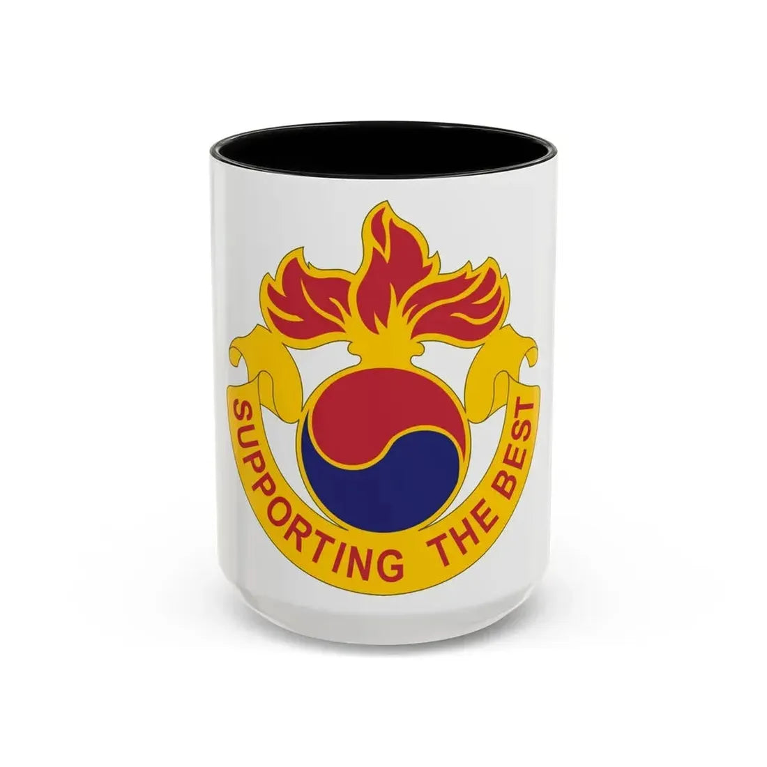 83 Ordnance Battalion (U.S. Army) Accent Coffee Mug 15oz Black - Go Mug Yourself