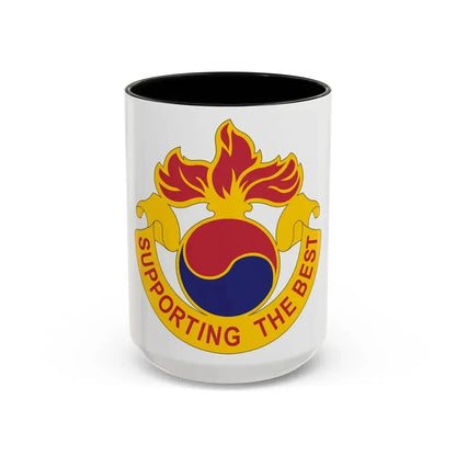 83 Ordnance Battalion (U.S. Army) Accent Coffee Mug 15oz Black - Go Mug Yourself