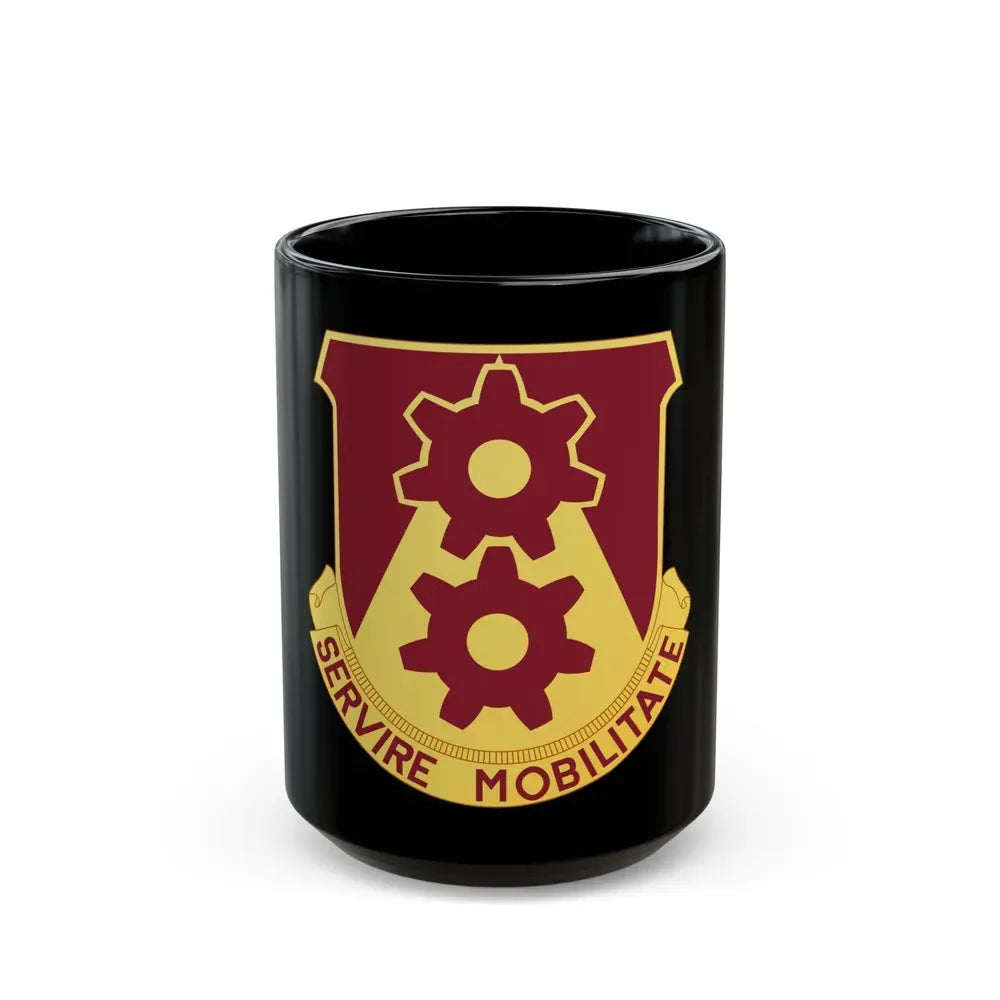 83 Transportation Battalion (U.S. Army) Black Coffee Mug 15oz - Go Mug Yourself