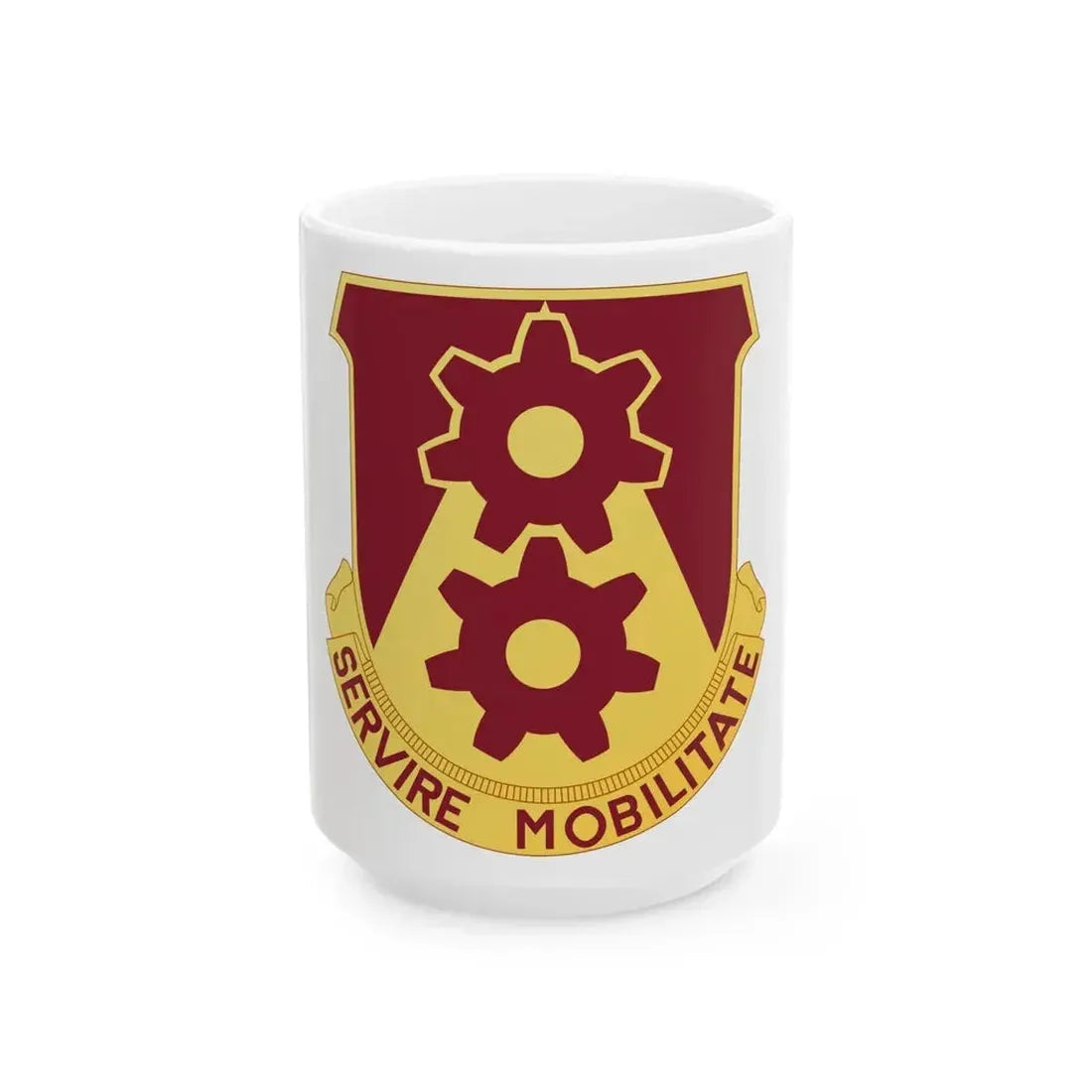 83 Transportation Battalion (U.S. Army) White Coffee Mug 15oz - Go Mug Yourself