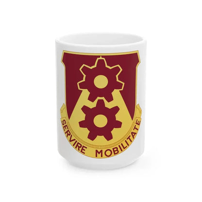 83 Transportation Battalion (U.S. Army) White Coffee Mug 15oz - Go Mug Yourself