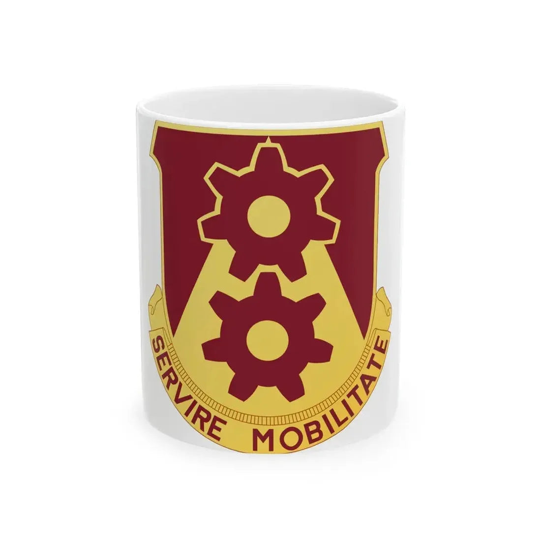 83 Transportation Battalion (U.S. Army) White Coffee Mug - Go Mug Yourself