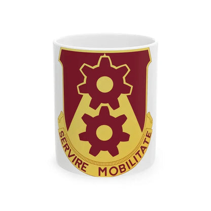 83 Transportation Battalion (U.S. Army) White Coffee Mug - Go Mug Yourself