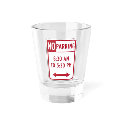 830 AM 10 530 PM Delaware R7-2-DE (Delaware) (Road Sign) Shot Glass 1.5oz 1.5oz - Go Mug Yourself