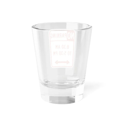830 AM 10 530 PM Delaware R7-2-DE (Delaware) (Road Sign) Shot Glass 1.5oz - Go Mug Yourself
