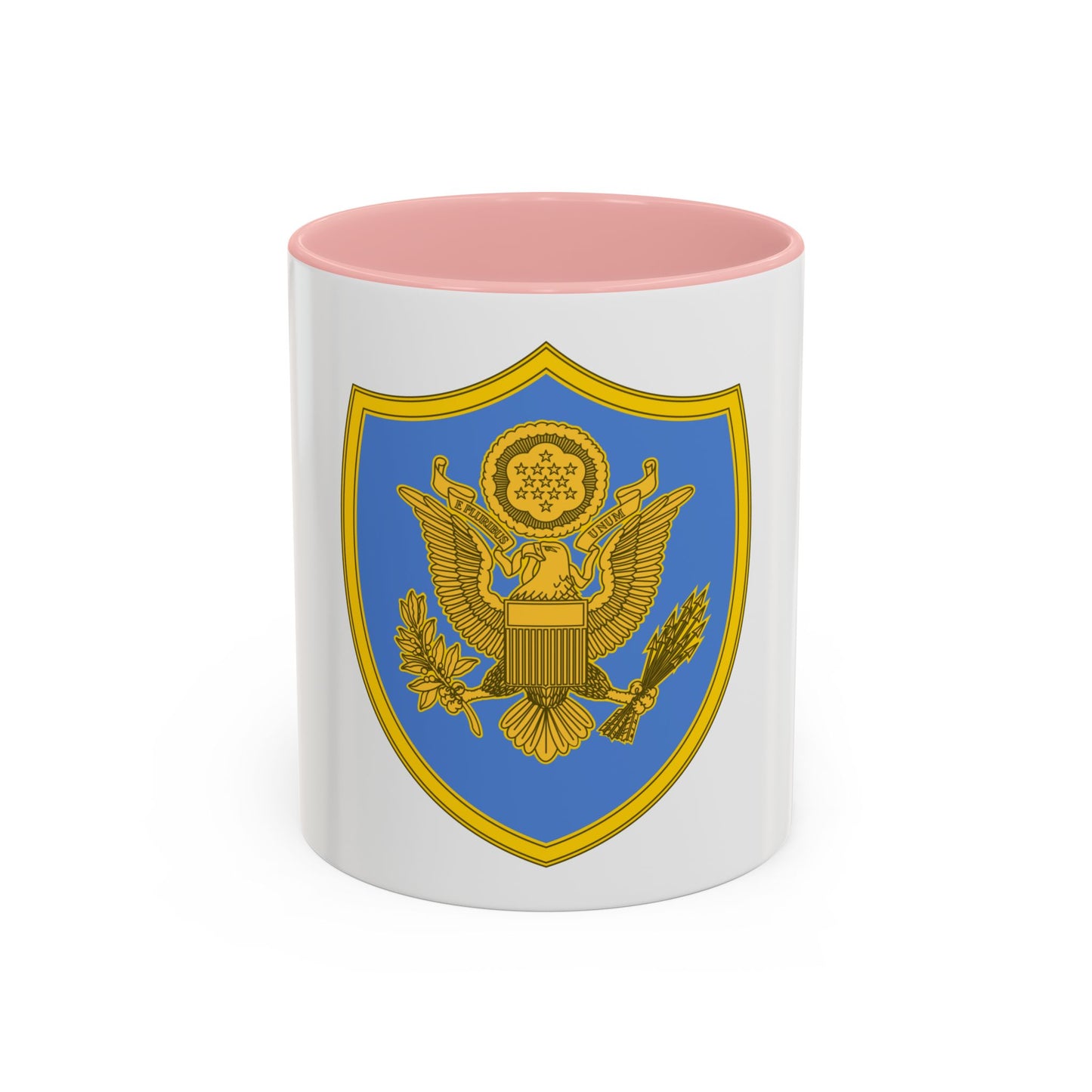 Personnel Assigned to DOD and Joint Activities 2 (U.S. Army) Accent Coffee Mug