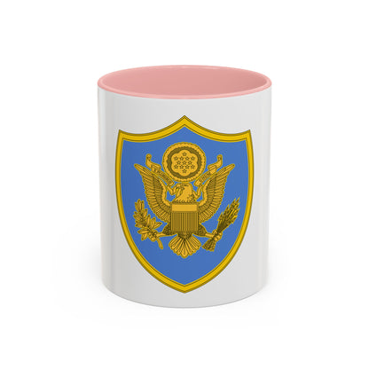 Personnel Assigned to DOD and Joint Activities 2 (U.S. Army) Accent Coffee Mug