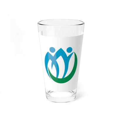 Flag of Gosen Niigata (Japan) Pint Glass 16oz