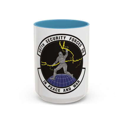507th Security Forces Squadron (U.S. Air Force) Accent Coffee Mug