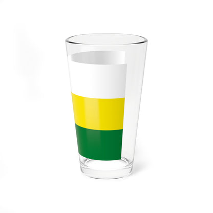Flag of Cairoma Bolivia (Bolivia) Pint Glass 16oz