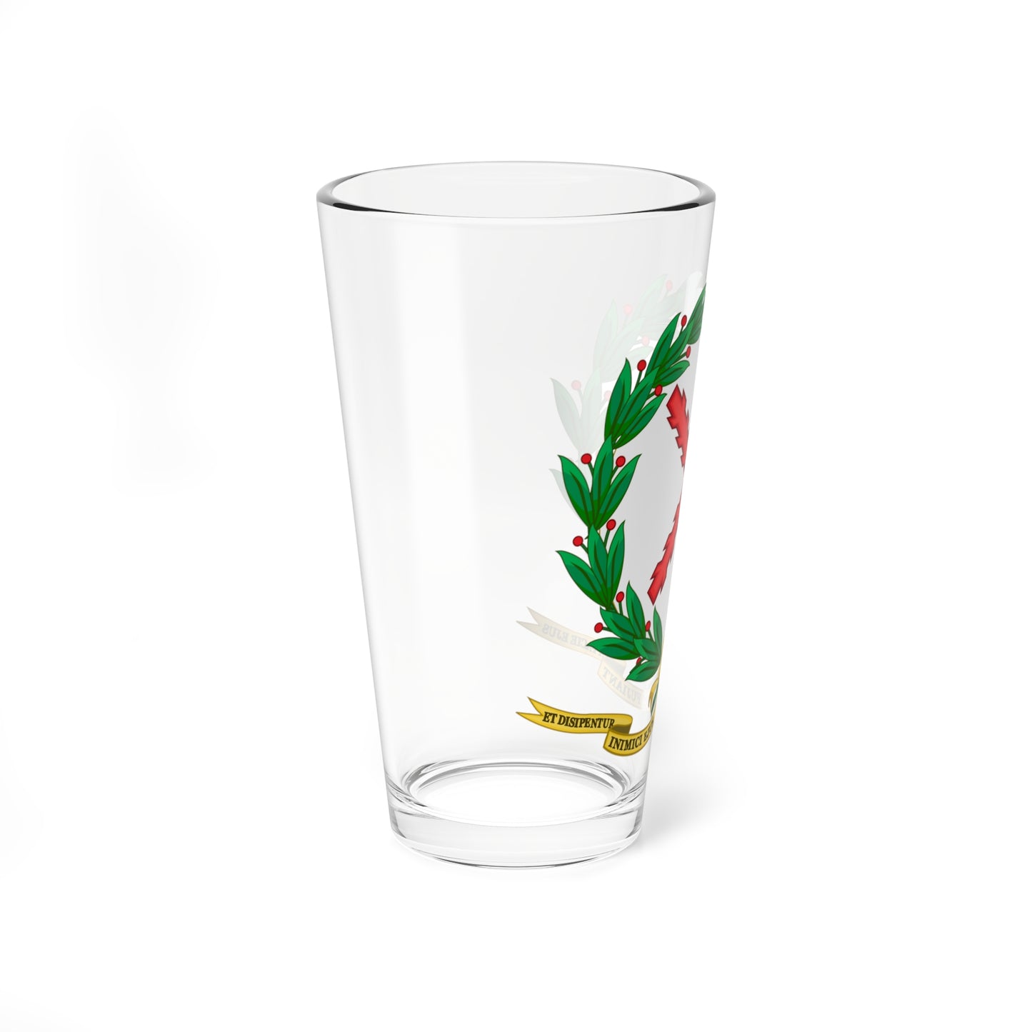 Emblem of the Regiment Farnesio (Spain) (Coat of Arms) Pint Glass 16oz